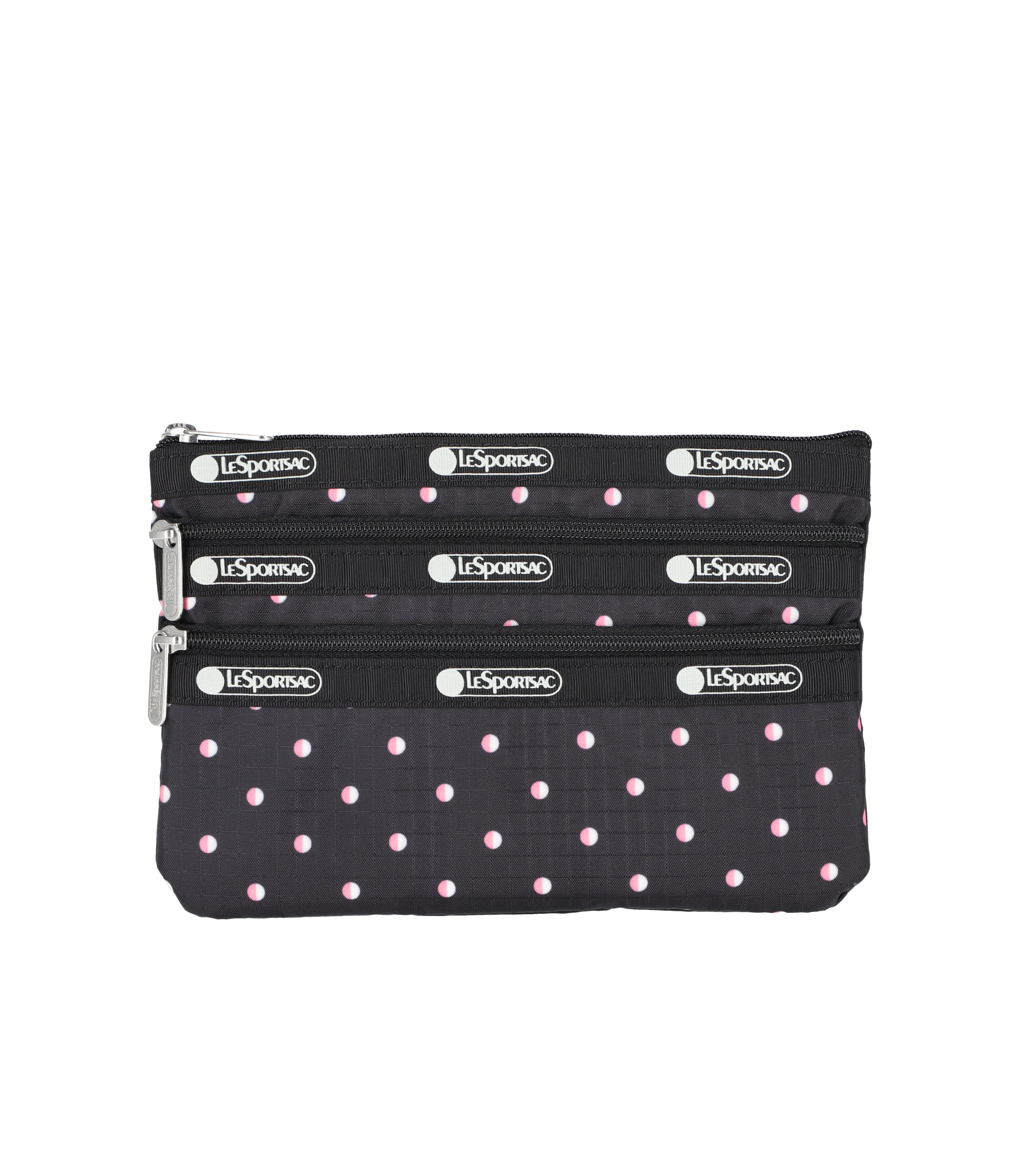 Pink Geo Dot print