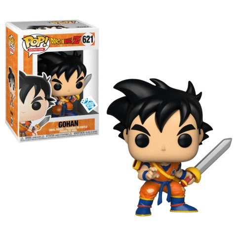 Dragon Ball Z Gohan Funko Pop! Vinyl Figure #621 with Exclusive Insider Club Sticker - Perfect for Anime Collectors & Gift Giving