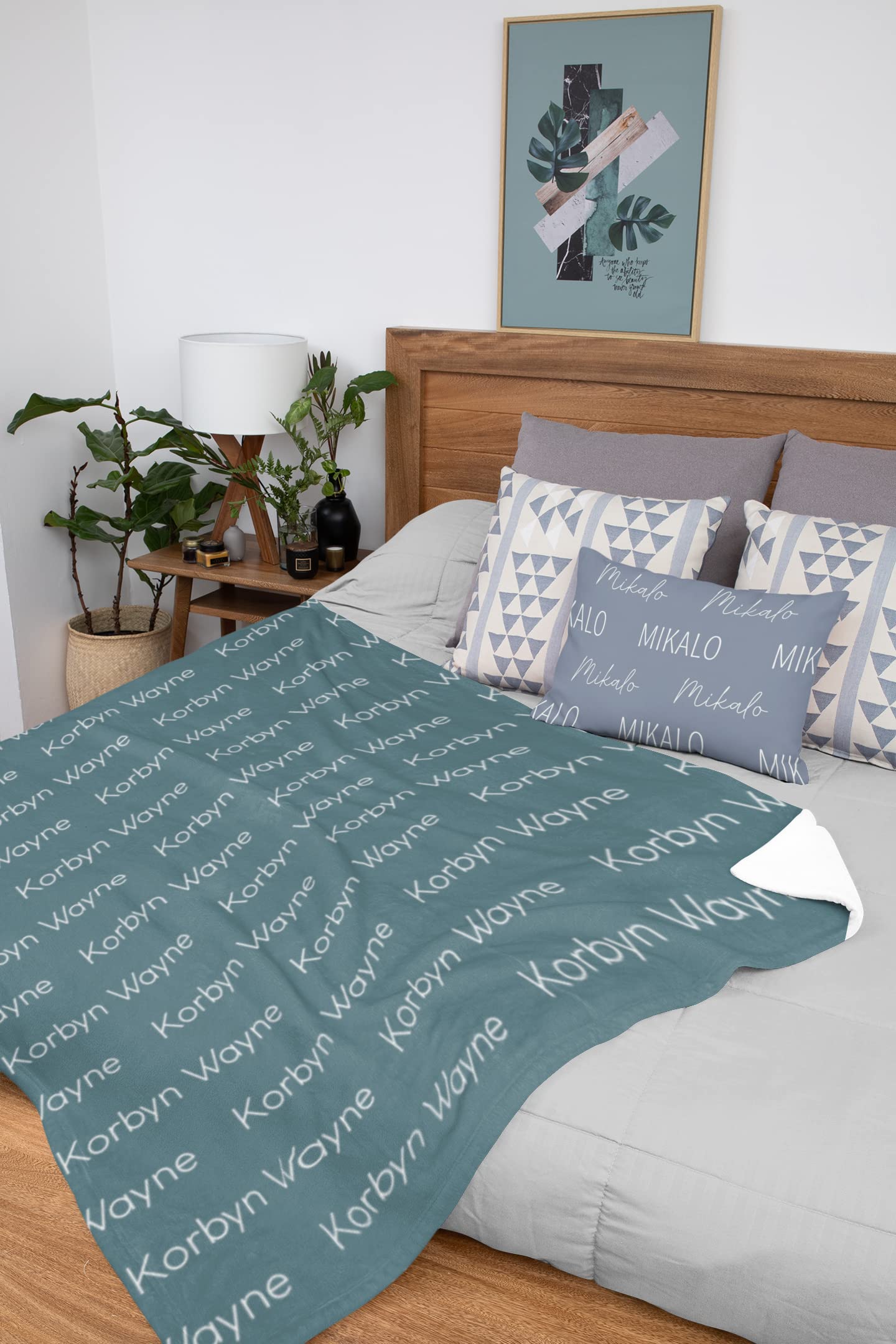 Custom Personalized Baby Blanket with Name - Ultra Soft Newborn Blanket for Boys & Girls - Perfect Baby Shower, Birthday & Christmas Gift - Ideal for Nursery, Stroller & Photo Shoots