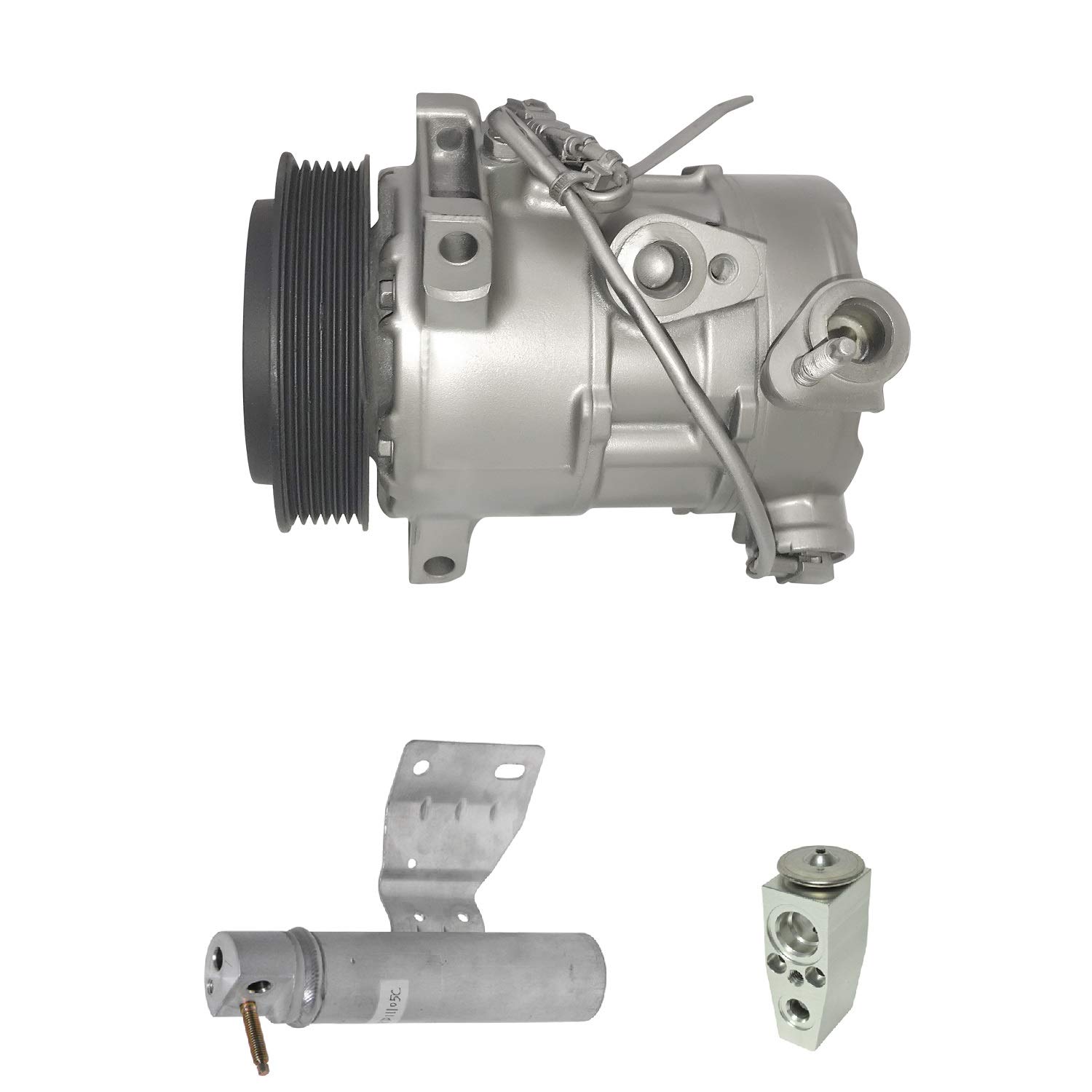 RYC AC Compressor Kit KT DI51 - Universal Car Air Conditioning Compressor Replacement for Smooth Cooling Performance | Ideal for DIY Auto Repair & Vehicle Maintenance