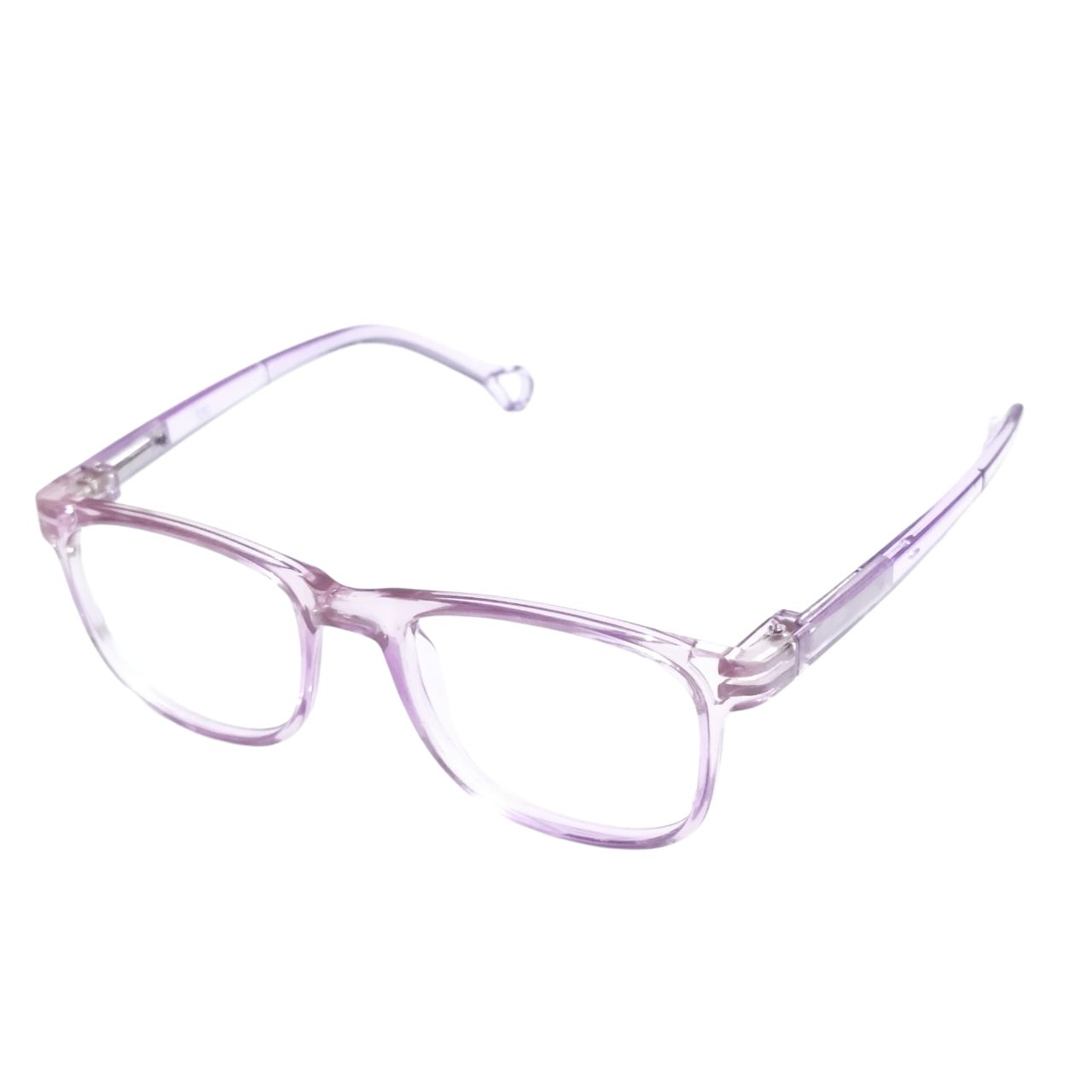 Transparent Purple Kids Eyeglass Frames for Ages 4-7 Years - Lightweight & Durable Children's Glasses for School, Reading & Daily Use