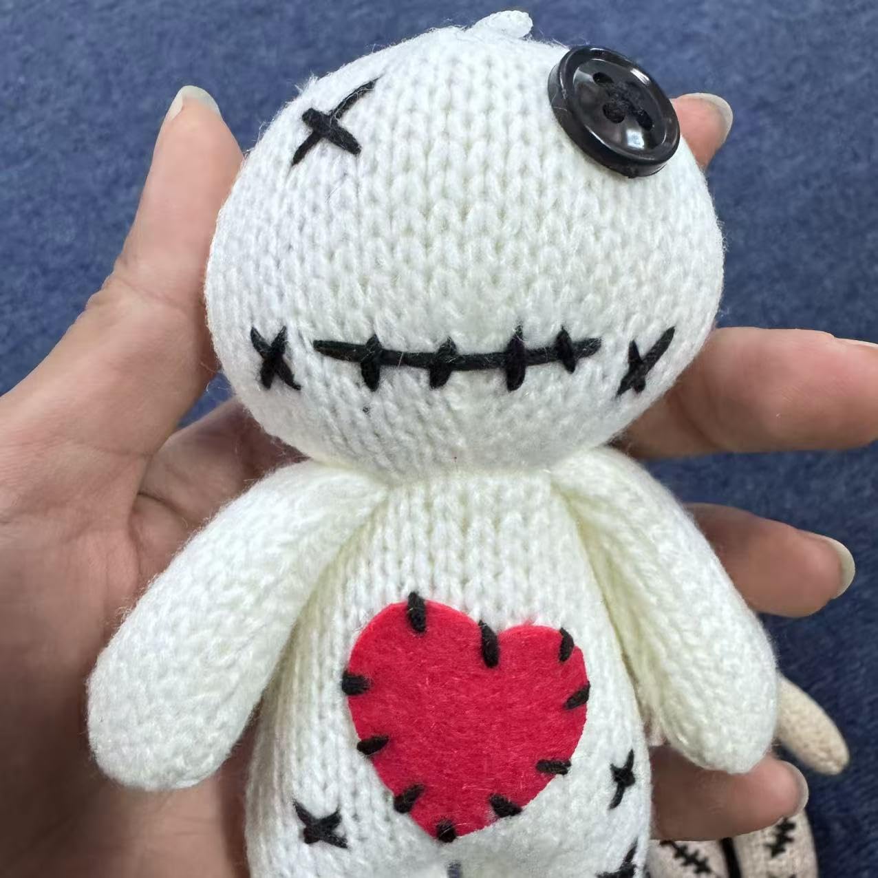 Revenge Voodoo Doll Keychain - DIY Knitting Pattern for Home & Outdoor Decor