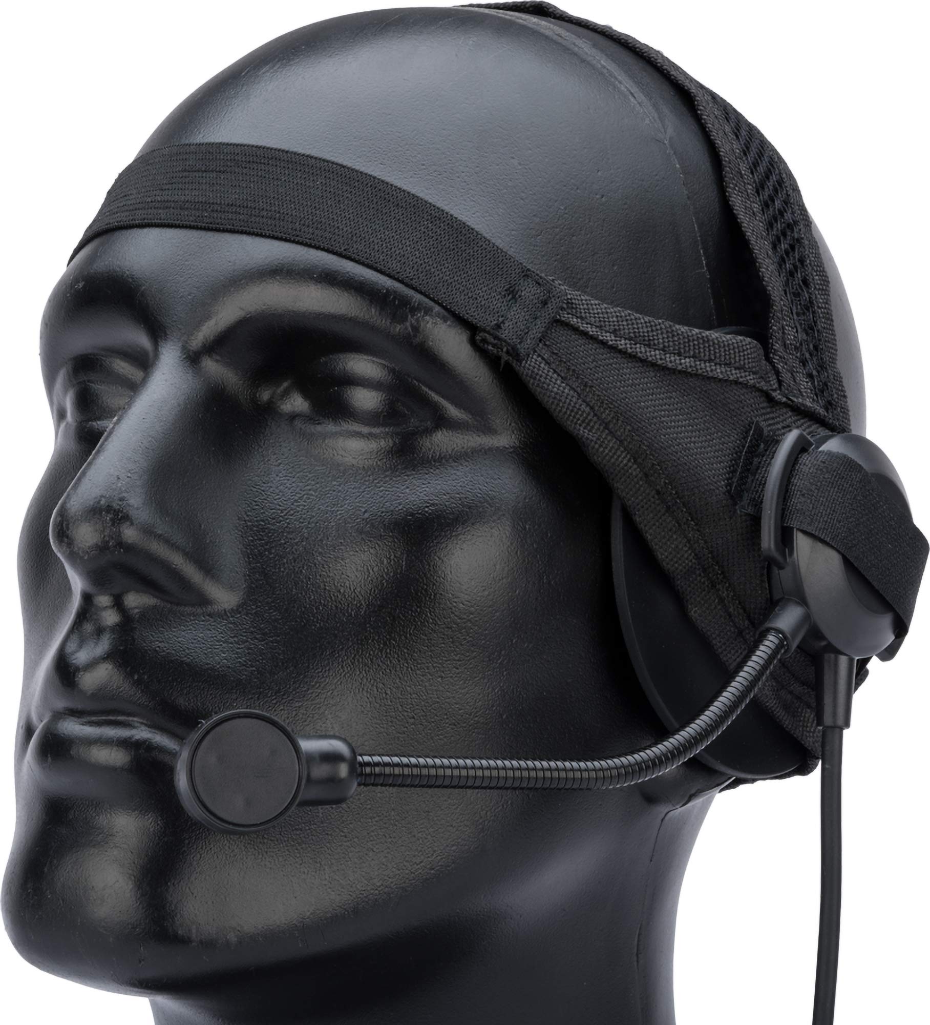 Matrix Tactical Headset with Adjustable Headband - Noise Cancelling Military Headphones for Airsoft, Gaming & Outdoor Activities