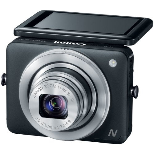 Canon PowerShot N 12.1MP CMOS Digital Camera with 8x Optical Zoom - Compact Travel Camera for Vlogging, Vacation & Everyday Photography