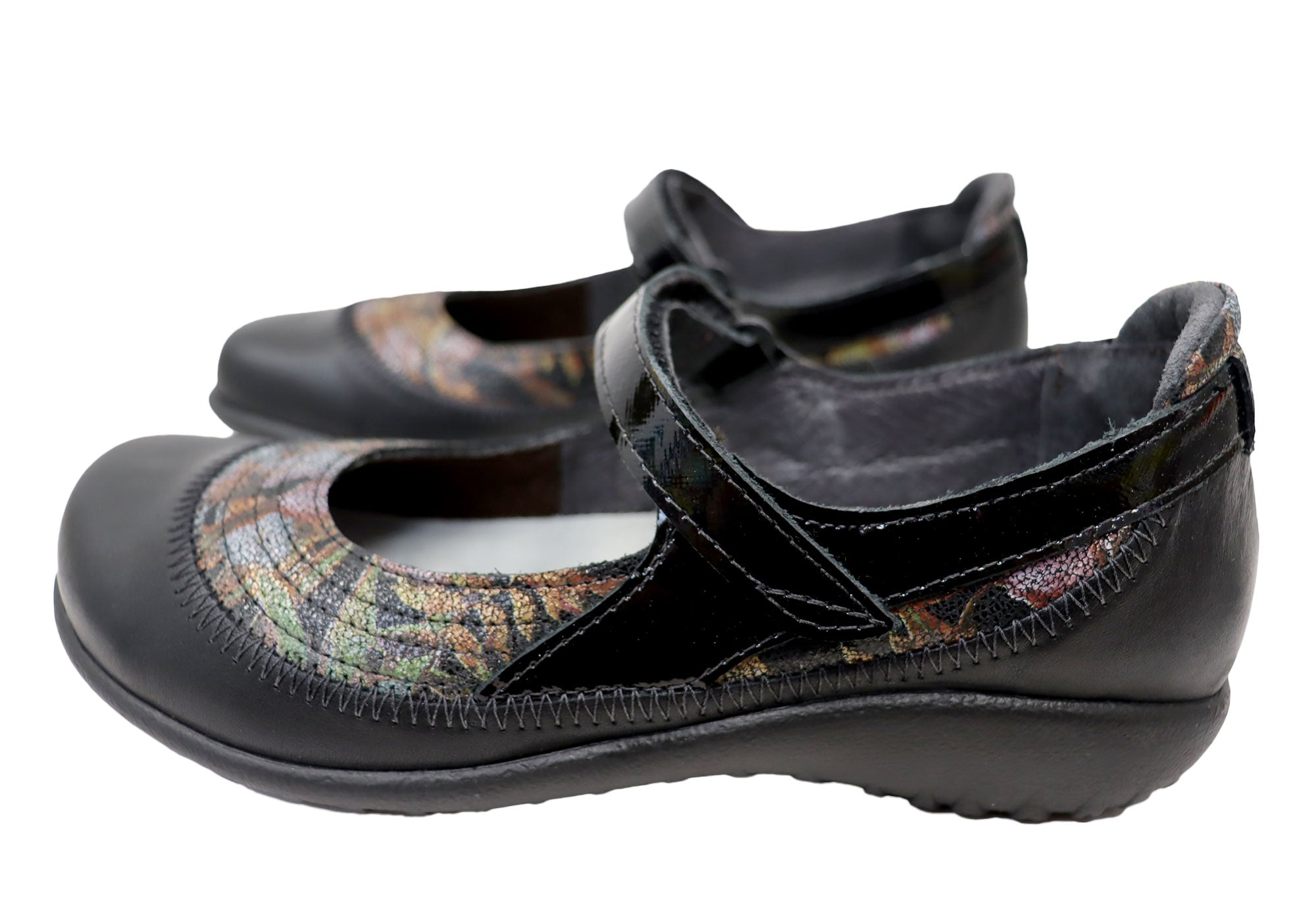 Naot Kirei Women's Comfort Leather Orthotic Friendly Mary Jane Shoes - Supportive & Stylish Footwear for Work, Travel & Everyday Wear