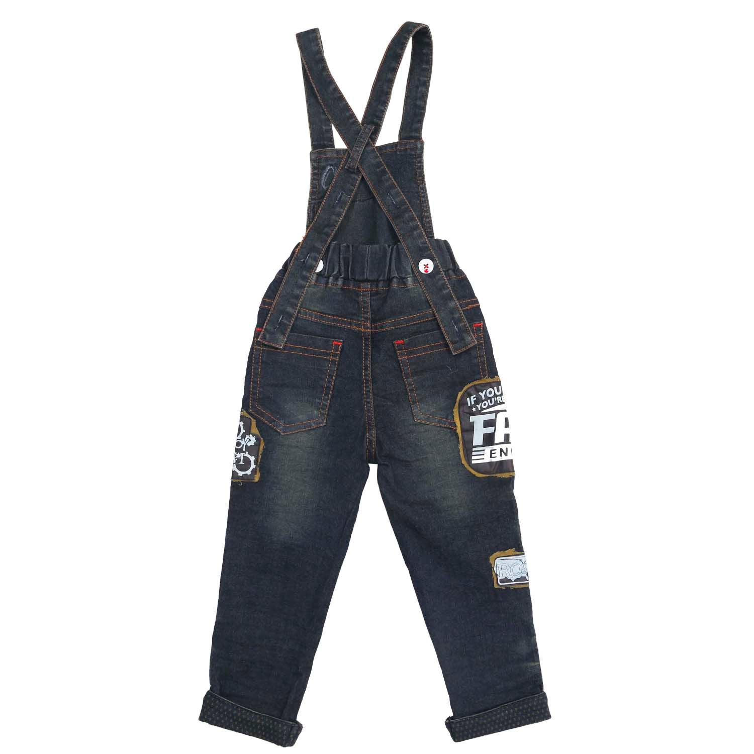 Fast & Curious Dungaree Set - Trendy Kids Romper Outfit for Boys & Girls | Perfect for Playdates, Birthday Parties & Casual Wear