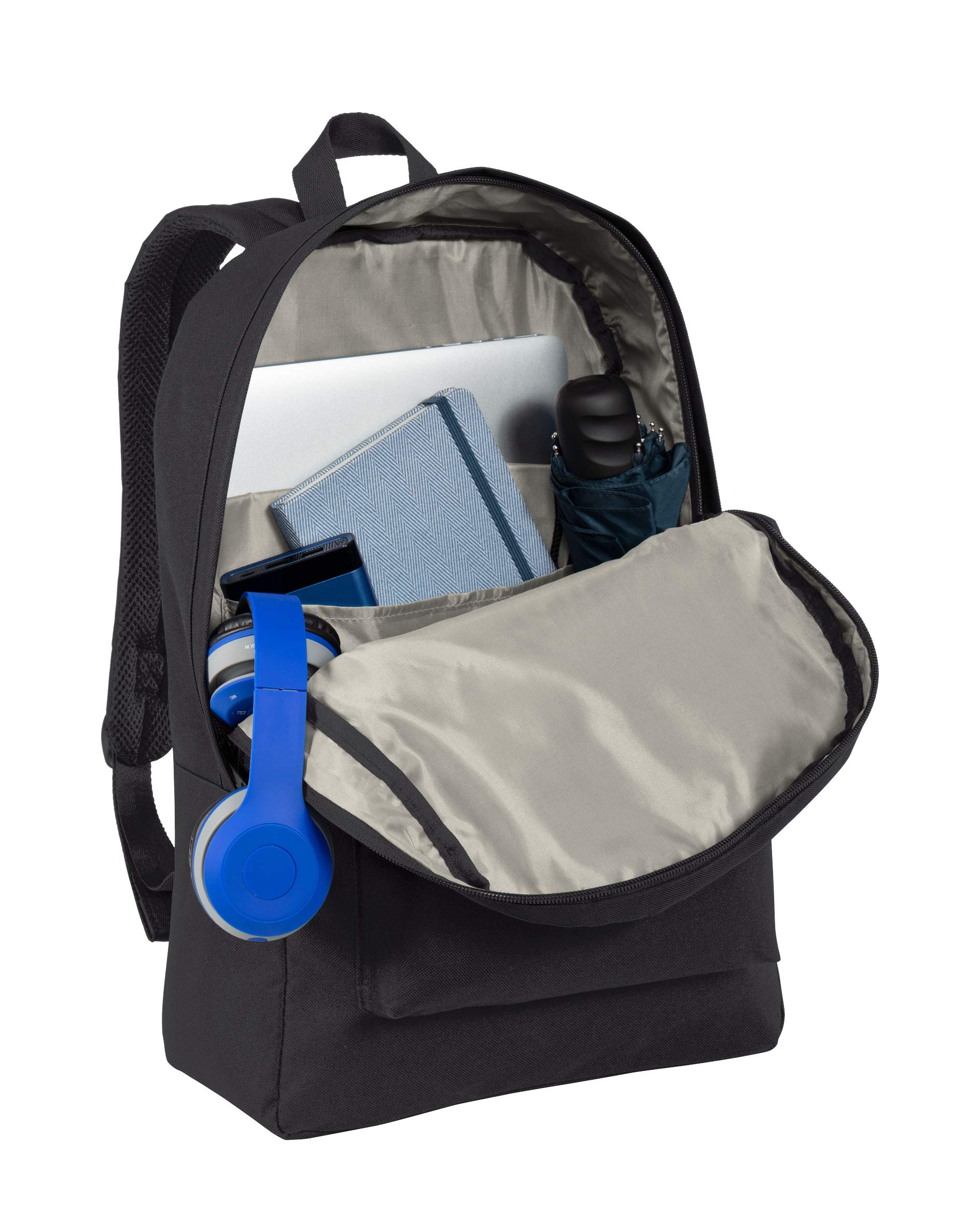 Custom College Backpacks Bulk 5 or 10 Pack - Personalized with Your Logo - Durable 15