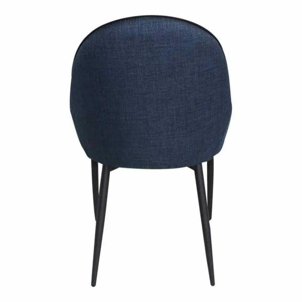 21.5 Inch Dark Blue Dining Chairs Set of 4 - Modern Kitchen & Dining Room Furniture for Home, Restaurant, and Office Use