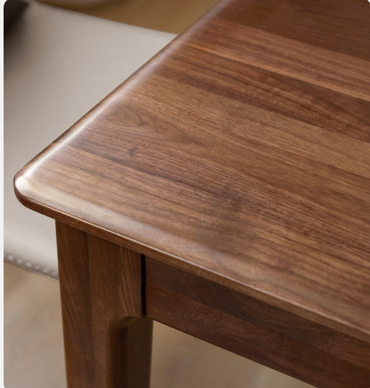 Premium Black Walnut & Ash Solid Wood Office Desk - Long Executive Work Table for Home & Business Use - Perfect for Modern Workspaces, Study Rooms & Office Decor