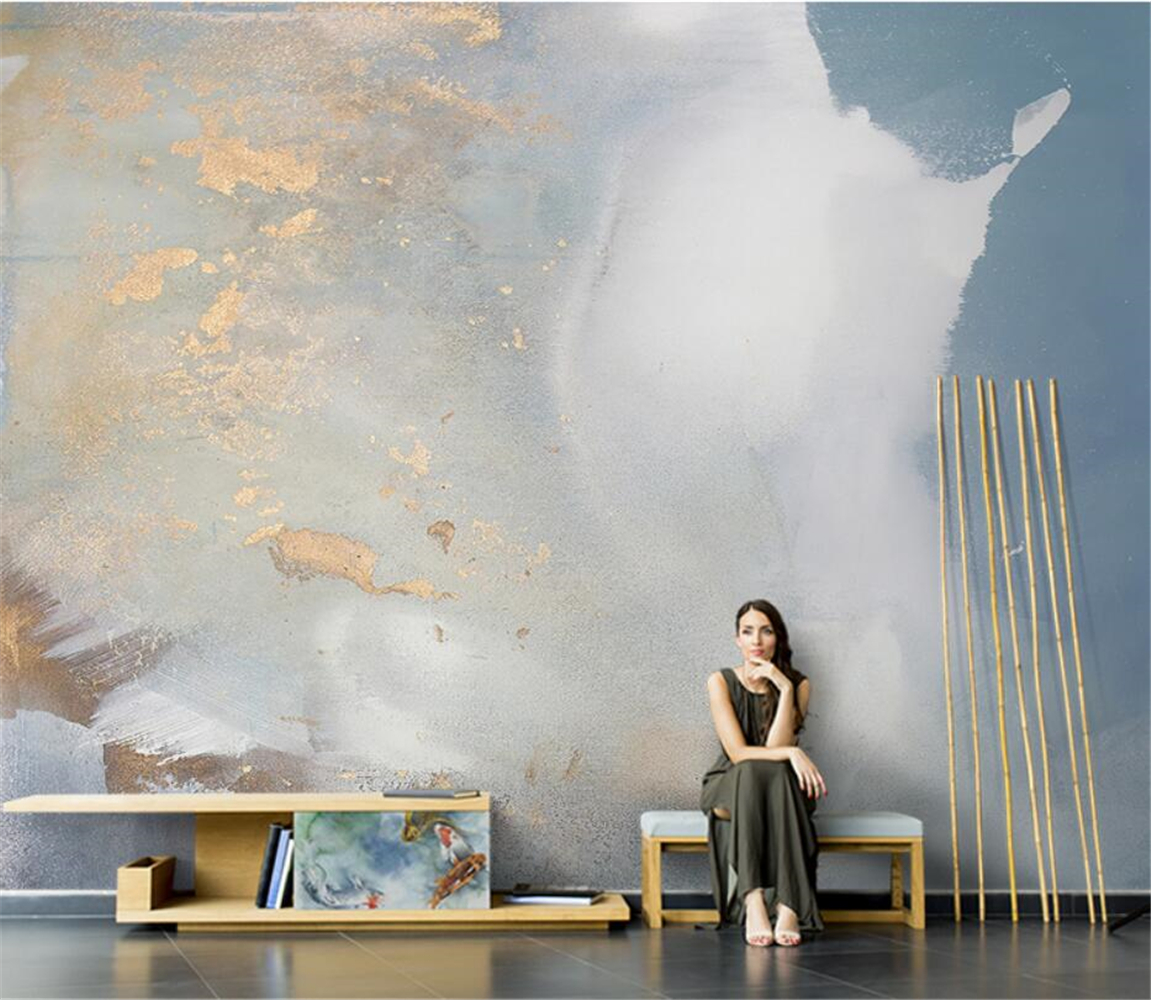 Grey Marble Wallpaper Mural - Peel & Stick Self-Adhesive Wallpaper for Living Room, Bedroom, Office - Easy to Install & Remove - Waterproof & Durable Home Decor