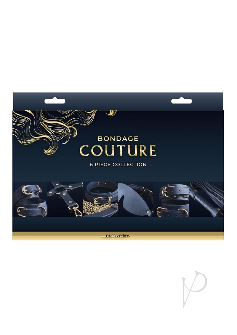 Premium Bondage Couture Kit - Set of 6 Blue Restraints for Couples | BDSM Gear for Sensual Play & Spicing Up Relationships | Perfect for Roleplay & Intimate Adventures