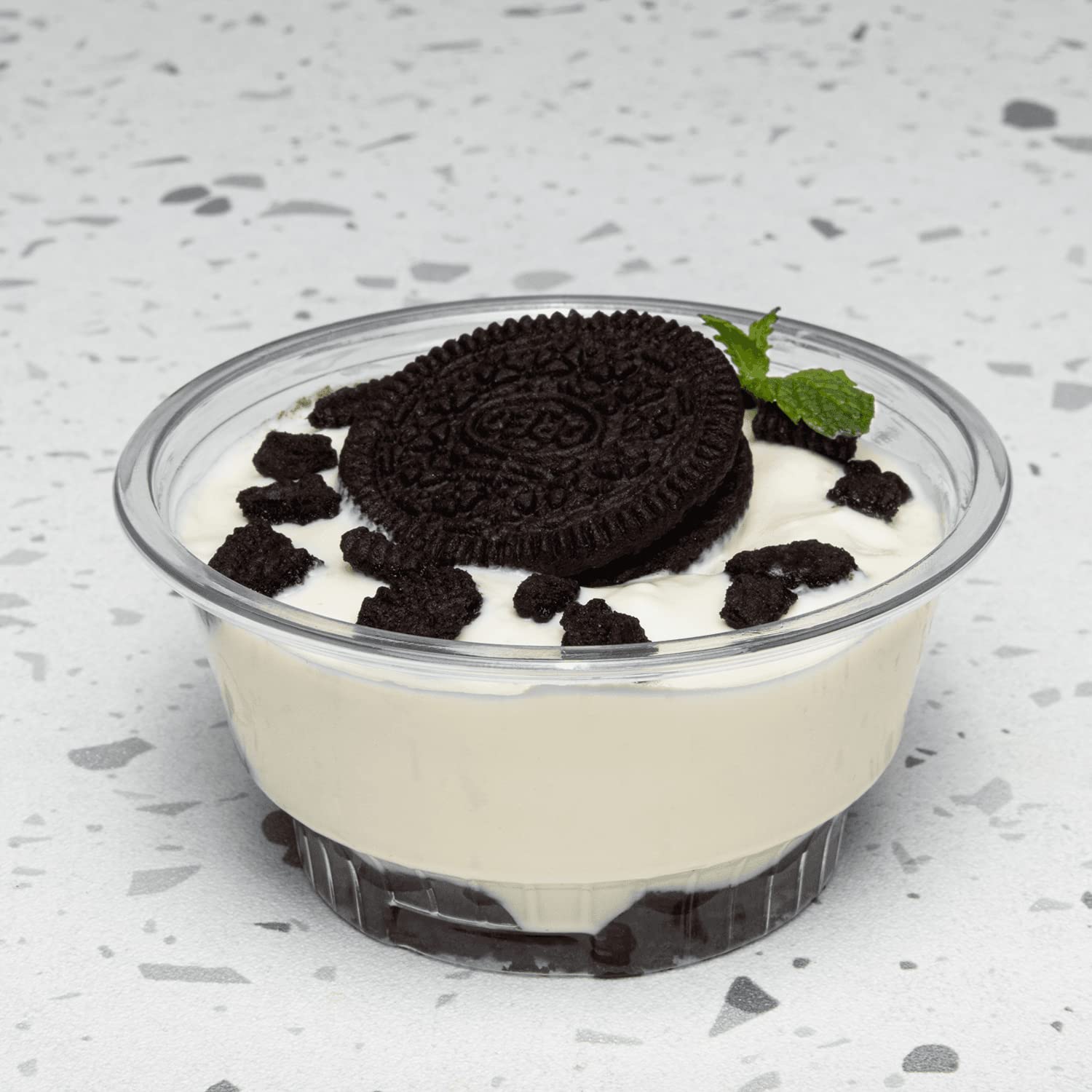 Karat C-KD5 5 oz Clear PET Plastic Dessert Cups - 1000 Count Case for Ice Cream, Pudding, Jello, Parfaits & Party Serving - BPA Free Disposable Containers