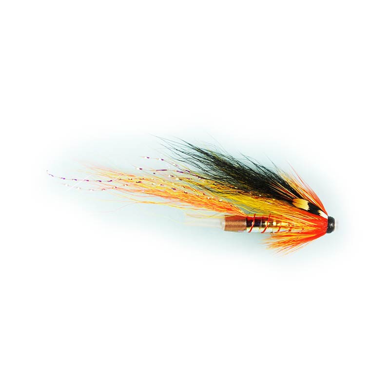Caledonia Sunburst Cascade Copper Tube Fly - Premium Handcrafted Fishing Flies for Trout & Salmon - Perfect for Fly Fishing in Rivers & Streams