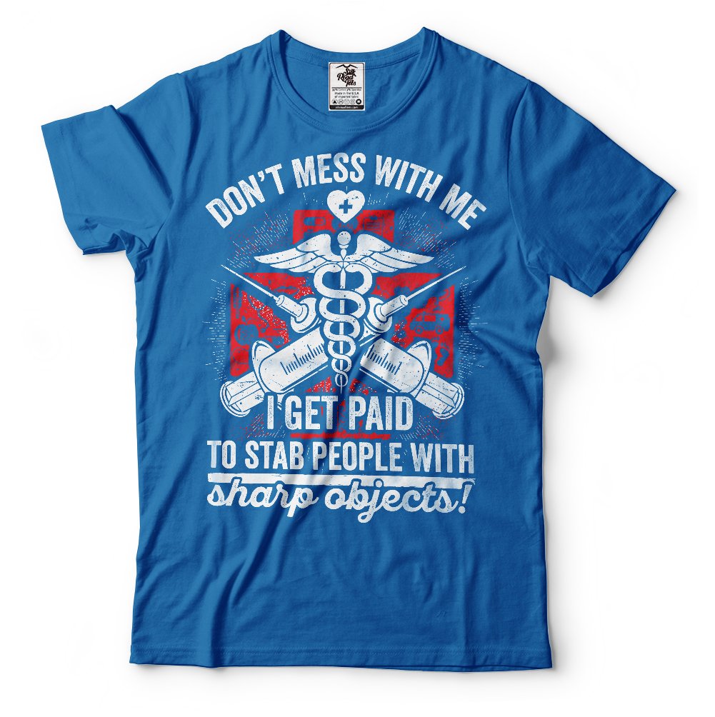Funny Nurse Doctor Paramedic Medical Worker T-Shirt - Humorous Healthcare Apparel for Medical Professionals - Perfect for Hospitals, Clinics, and Casual Wear