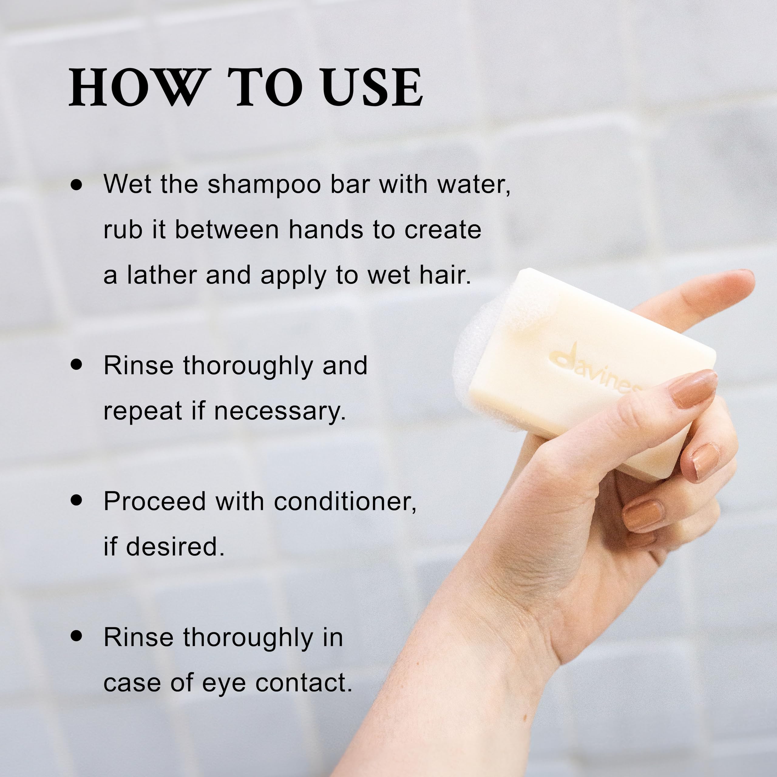 Davines Solid Shampoo Bar & Body Wash - 100% Recyclable FSC Paper Packaging with Aluminum Case | Eco-Friendly Hair & Skin Cleanser for Travel, Gym & Sustainable Living