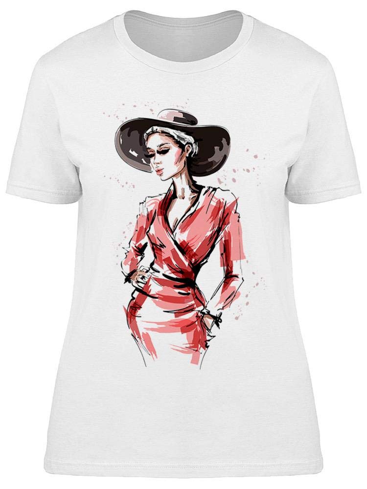 Stylish Red Dress T-Shirt for Women - Trendy Casual Tee for Everyday Wear, Date Nights & Outings
