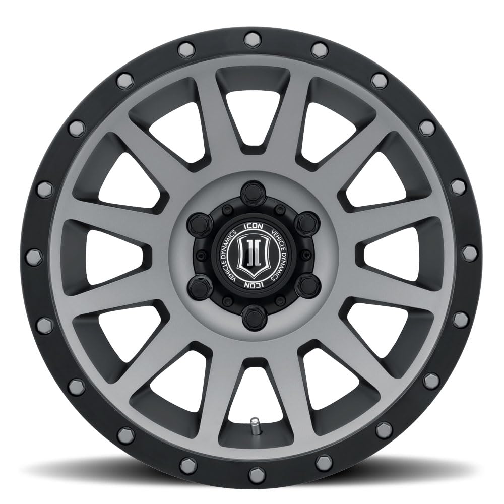 ICON Alloys 18x9/6x135 Titanium Compression Wheels - 6mm Offset, 5.25