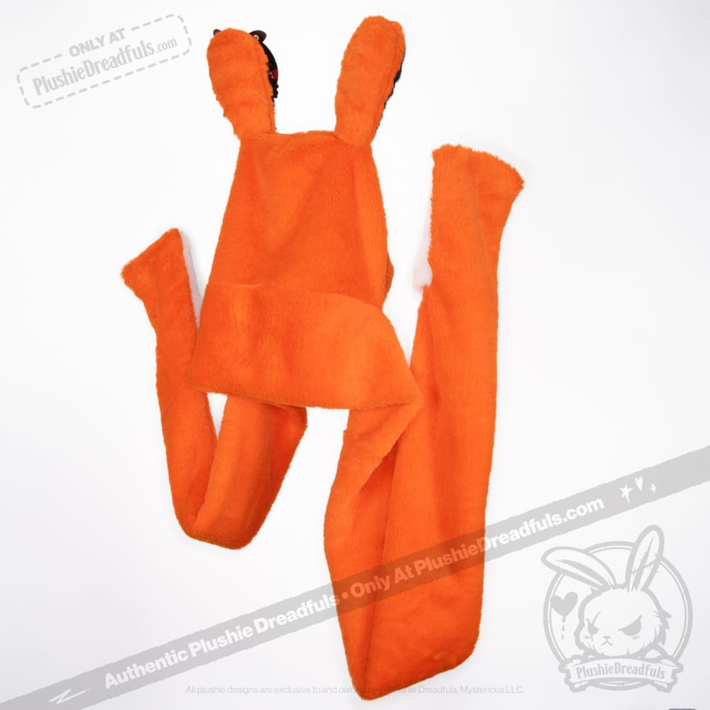 Scoodie Dreadful Anxiety Rabbit Scarf Hoodie - Soft Comfort Wear for Stress Relief, Cute Animal Design - Perfect for Winter Warmth, Anxiety Support & Cozy Lounging