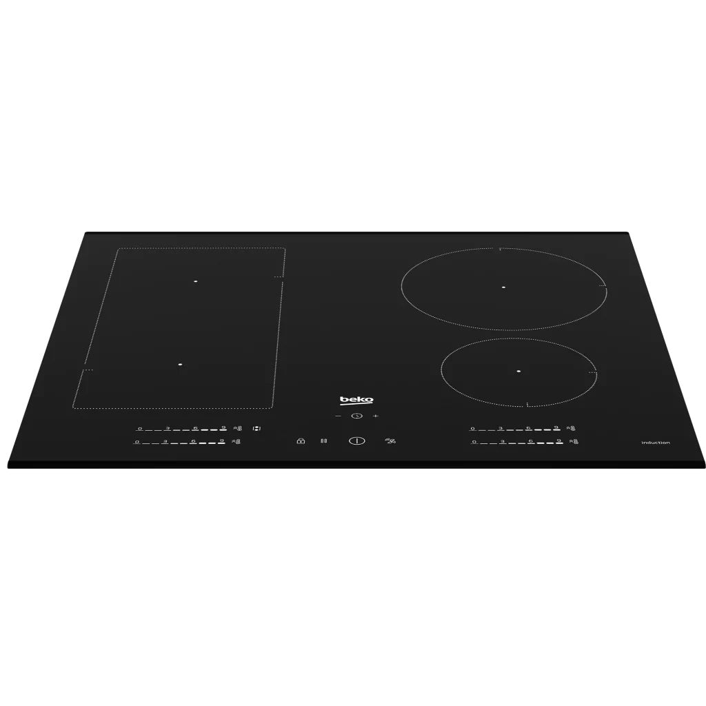 Beko BCT601IGN 60cm Induction Cooktop - Fast Heating, Energy Efficient, Touch Control - Perfect for Home Kitchen, Restaurant & Office Use