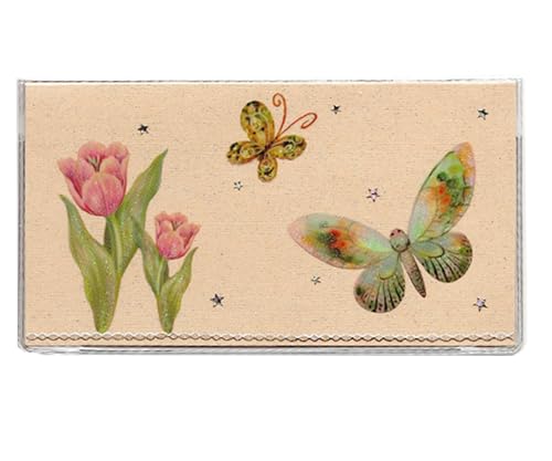 Tan Cream Butterfly