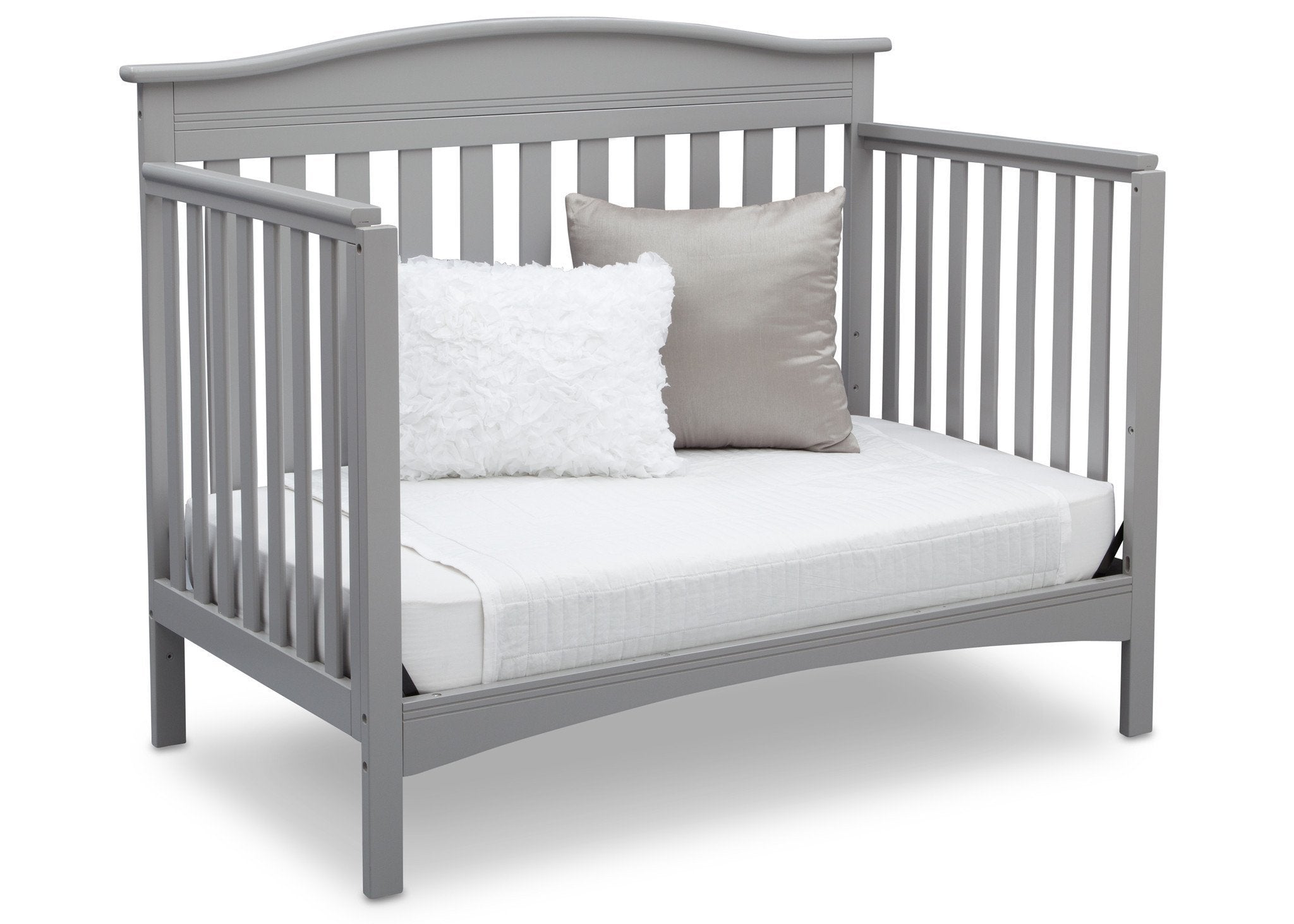 Bakerton 4-in-1 Convertible Baby Crib with Toddler Bed, Daybed & Full-Size Bed Frame - Safe Nursery Furniture for Newborns & Kids - Perfect for Bedrooms, Daycare & Guest Rooms