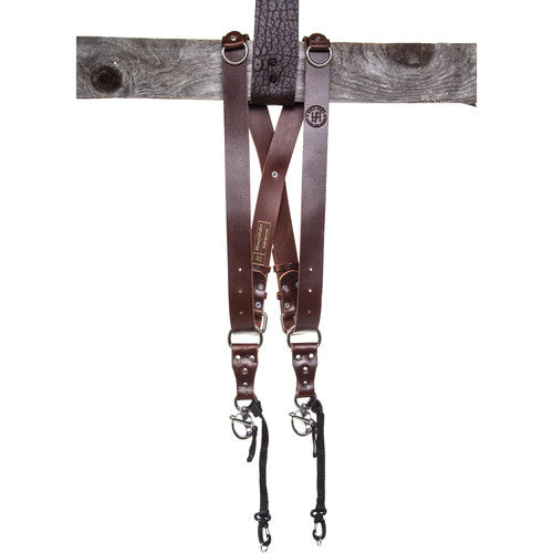 Holdfast Gear Money Maker Water Buffalo Leather Harness - Premium Burgundy Camera Strap for Photographers (Medium Size) - Perfect for DSLR, Mirrorless Cameras & Professional Photography Sessions