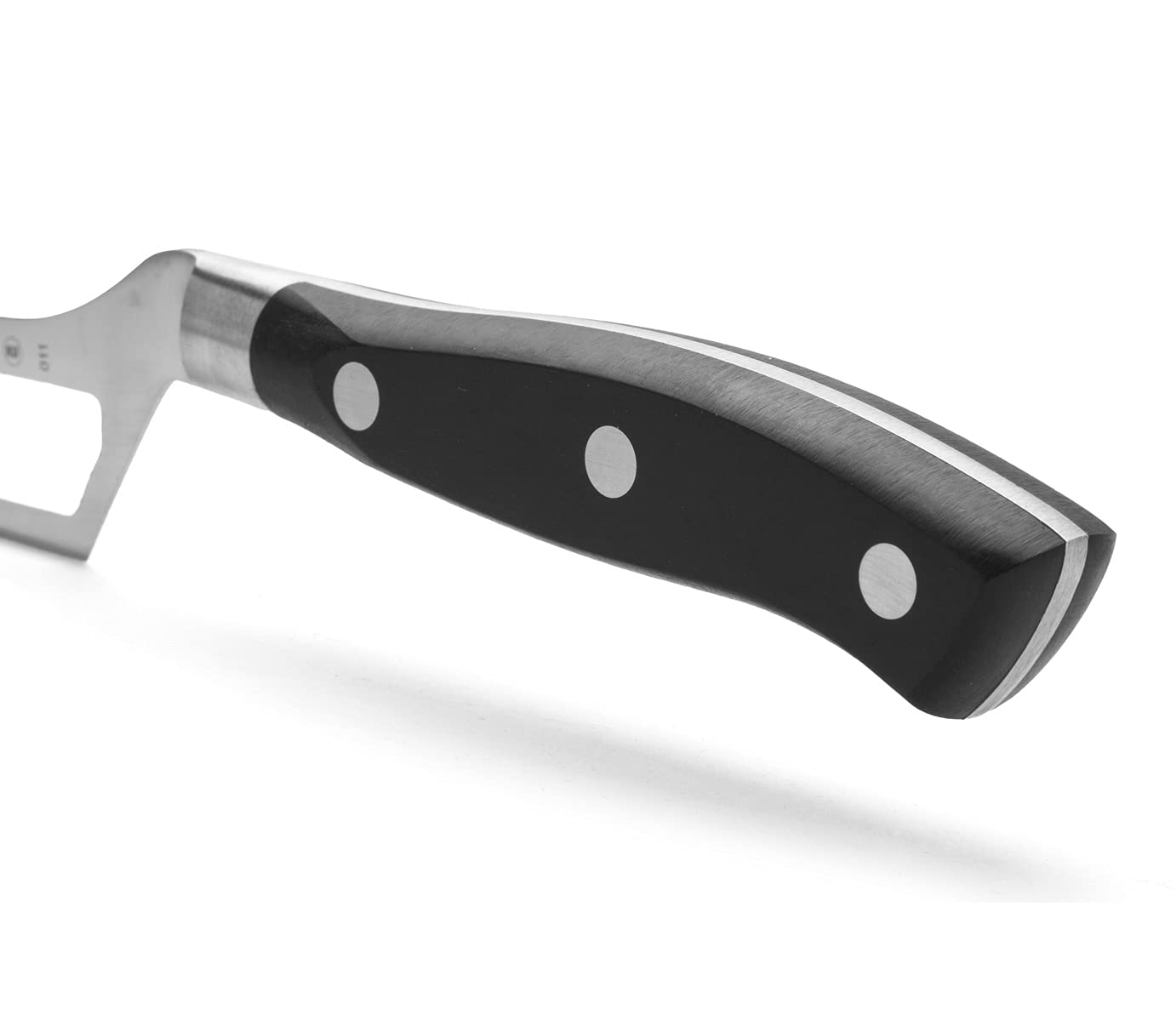 Premium 6-Inch Arcos Cheese Knife - Nitrum Stainless Steel Blade with Ergonomic POM Handle - Riviera Series Black - Perfect for Cheese Boards, Charcuterie & Gourmet Food Preparation