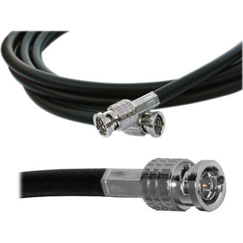 Canare HD SDI Video Coaxial Cable - BNC to BNC Connectors 25ft - Professional Studio & Broadcast Quality for Cameras, Monitors & Live Streaming