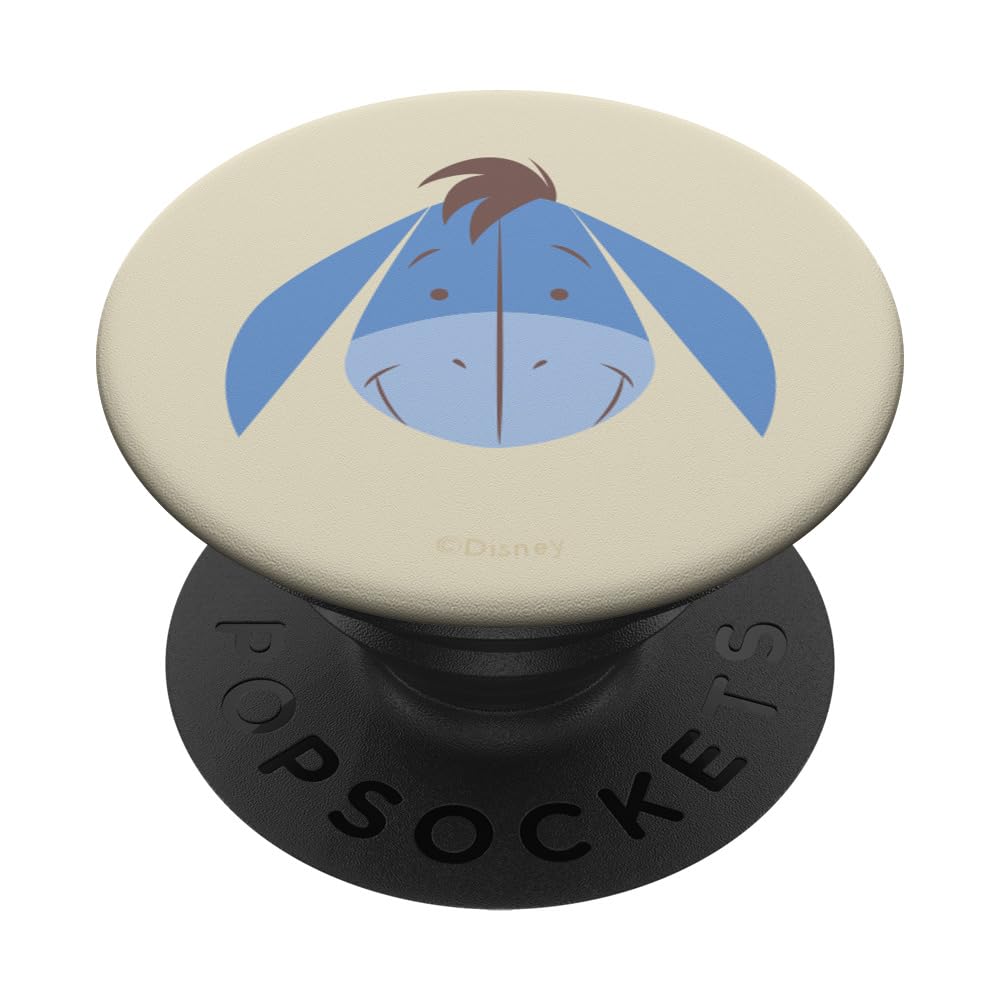 Disney Winnie the Pooh Eeyore PopSockets Standard PopGrip - Swappable Phone Grip & Stand for iPhone, Samsung, Smartphones - Perfect for Selfies, Videos, and Secure Phone Handling