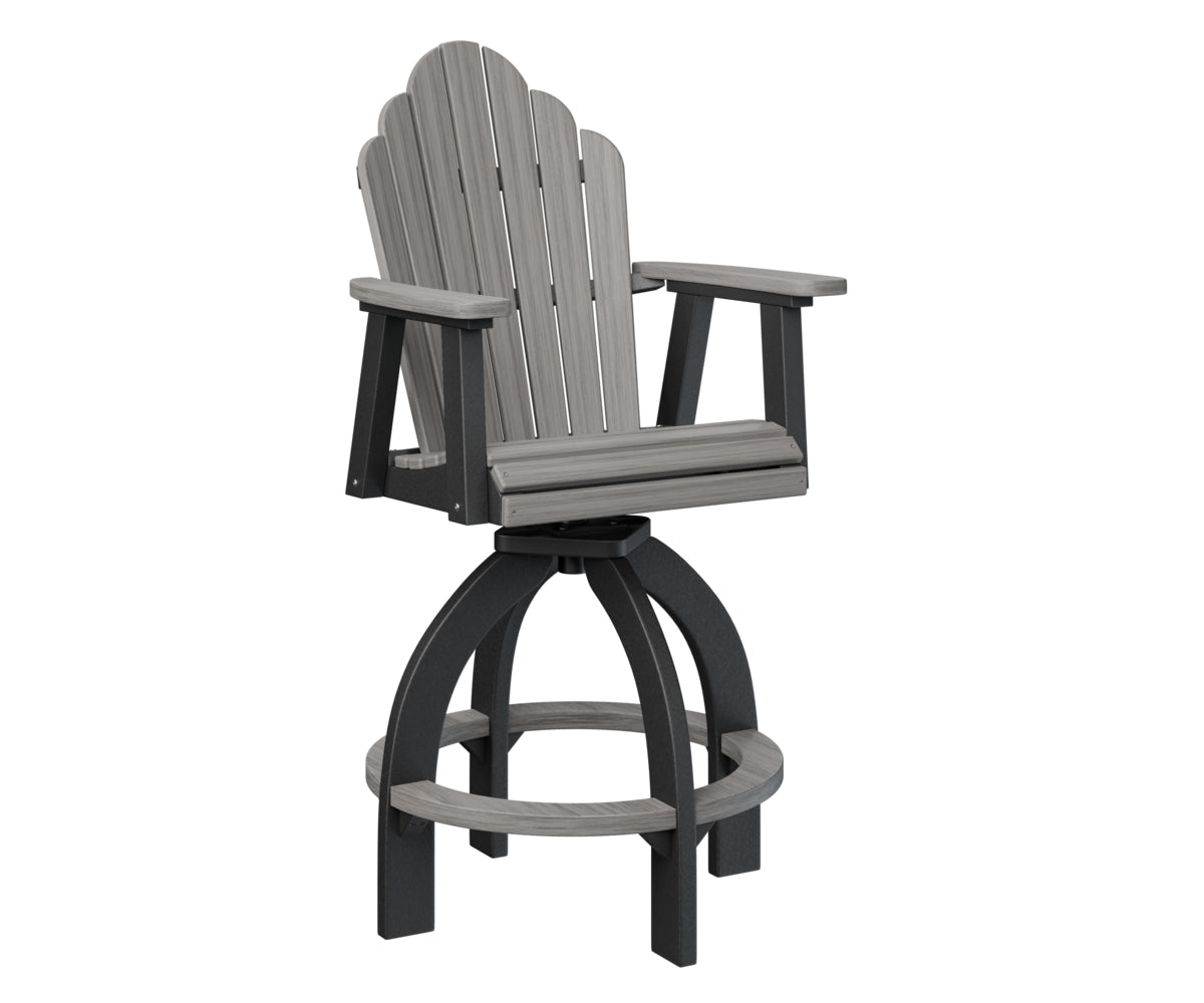 Berlin Gardens Cozi Back Swivel 30 XT Chair - Heavy Duty Outdoor Patio Furniture with Weather-Resistant Steel Frame - Perfect for Backyard, Deck, Garden & Poolside Relaxation