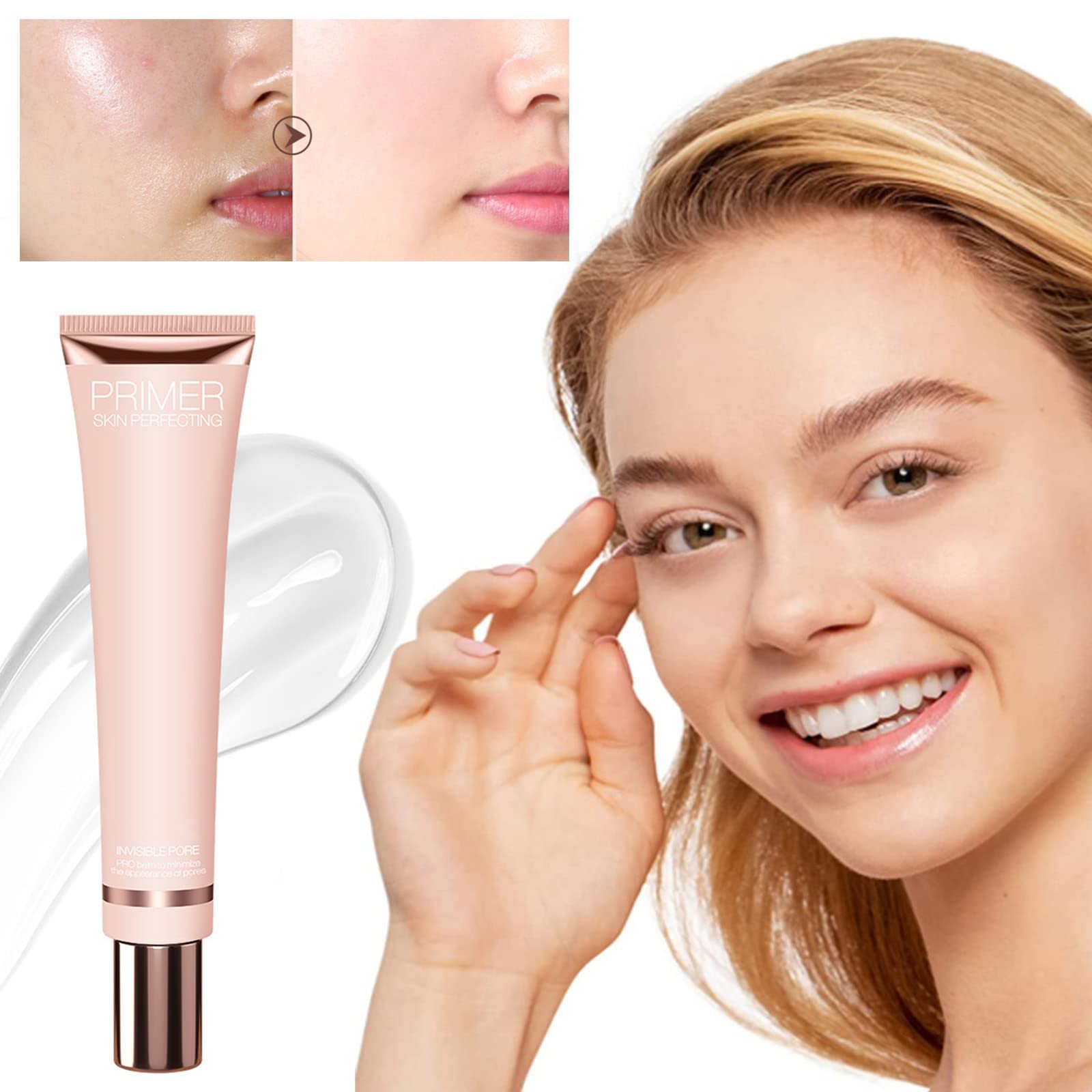 Best Makeup Primer for Pore Minimizing & Hydration - Non-Sticky, Non-Floating Powder Formula - Ideal for Teens & Boys - Perfect for Daily Skincare & Pre-Makeup Prep