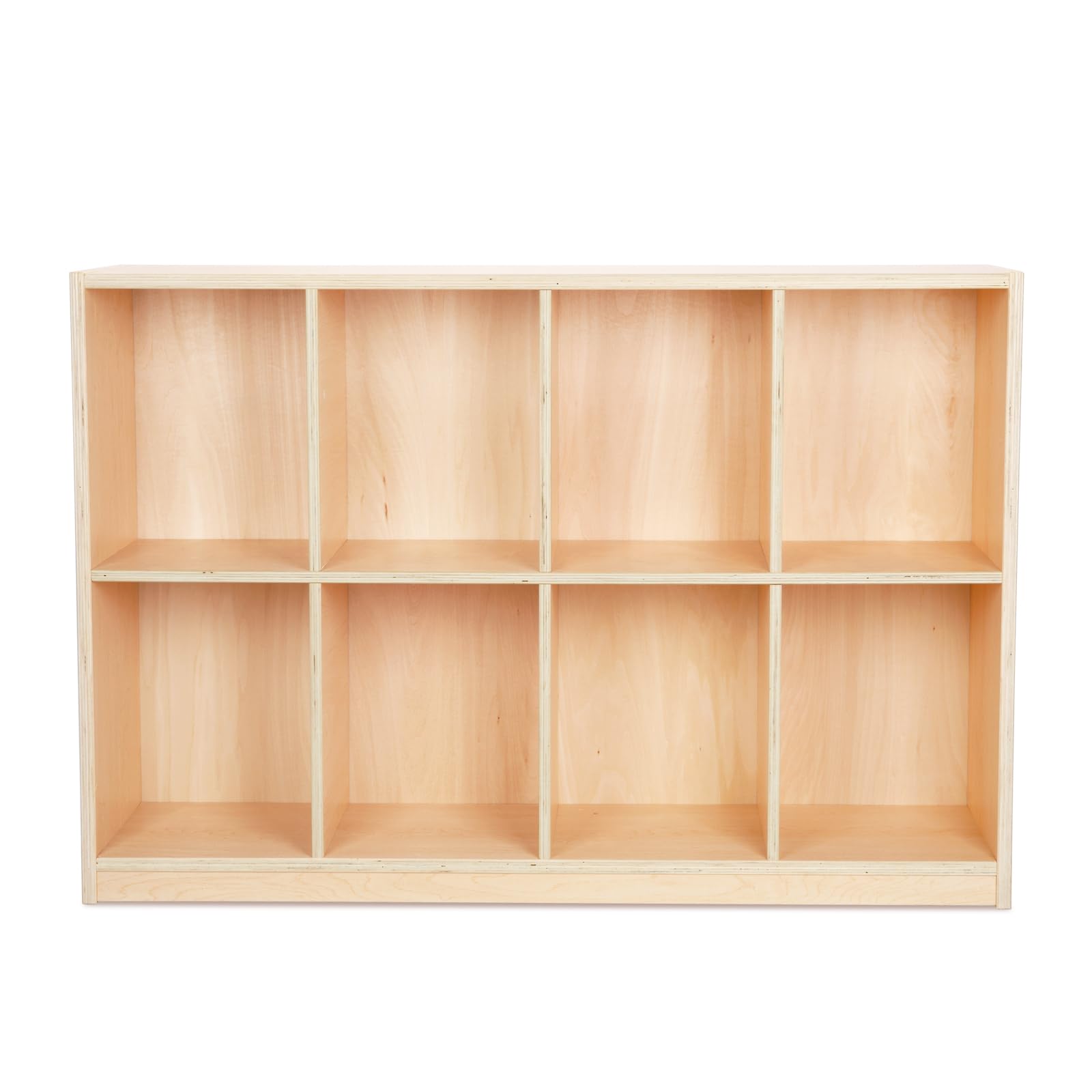 8-Compartment Wooden Storage Cabinet Backpack - Kids Toy Organizer & Bookshelf for Classroom, Playroom, Kindergarten, Living Room, Office - Perfect for Home Organization and Child-Friendly Storage Solutions