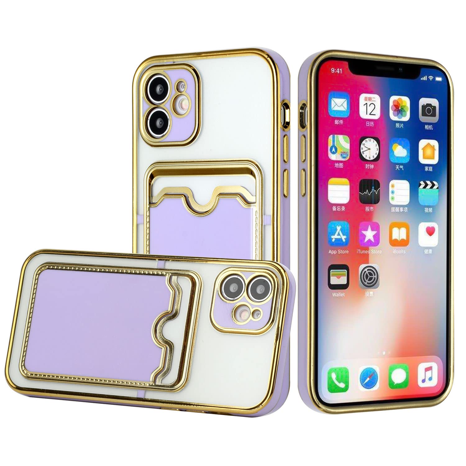 Premium Electroplated Hybrid Case Cover for Apple iPhone 11 (6.1