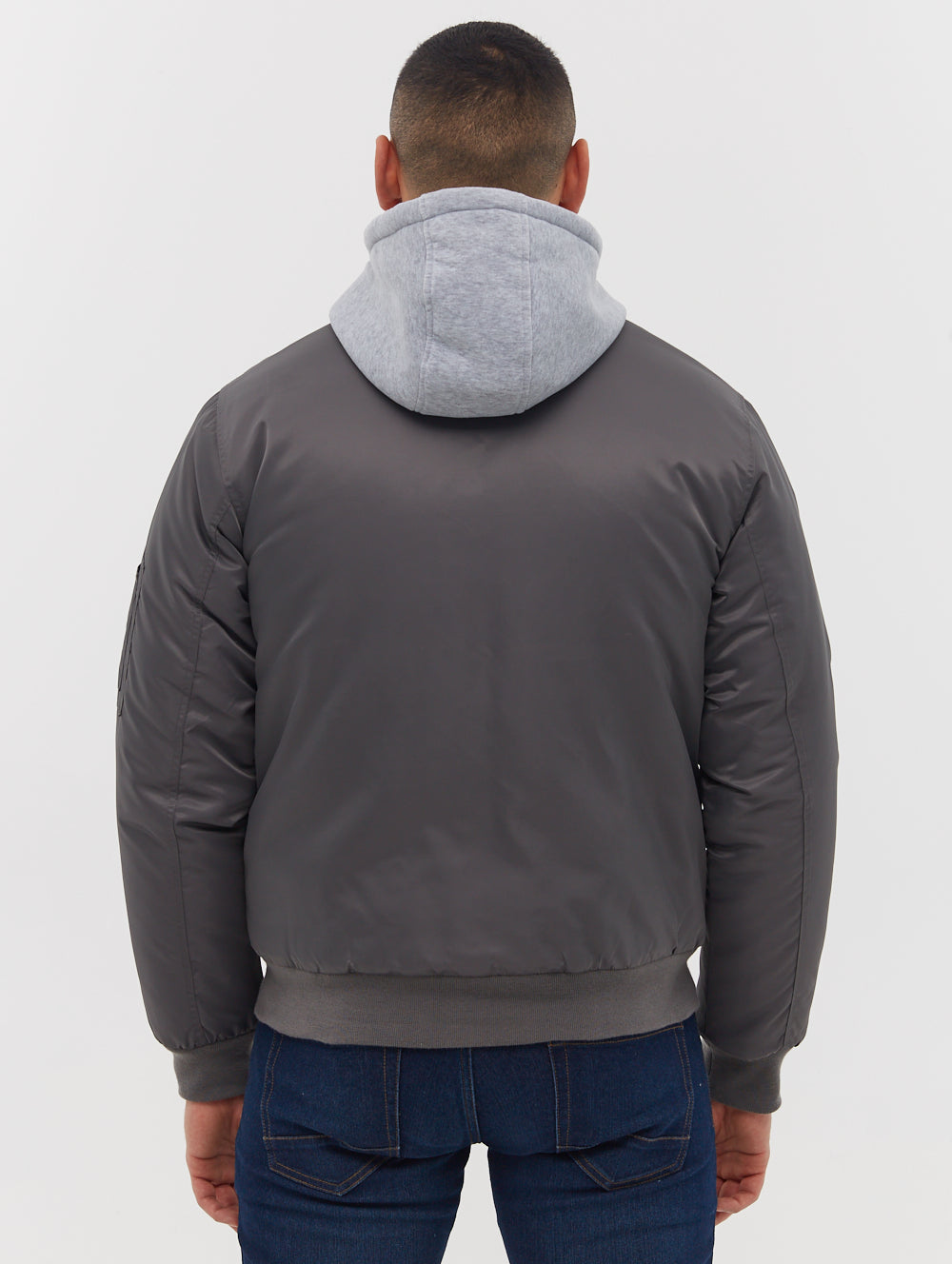 Bomper Fleece Hood Bomber Jacket - Warm Winter Coat for Men & Women | Outdoor Activities, Streetwear Fashion, Casual Wear