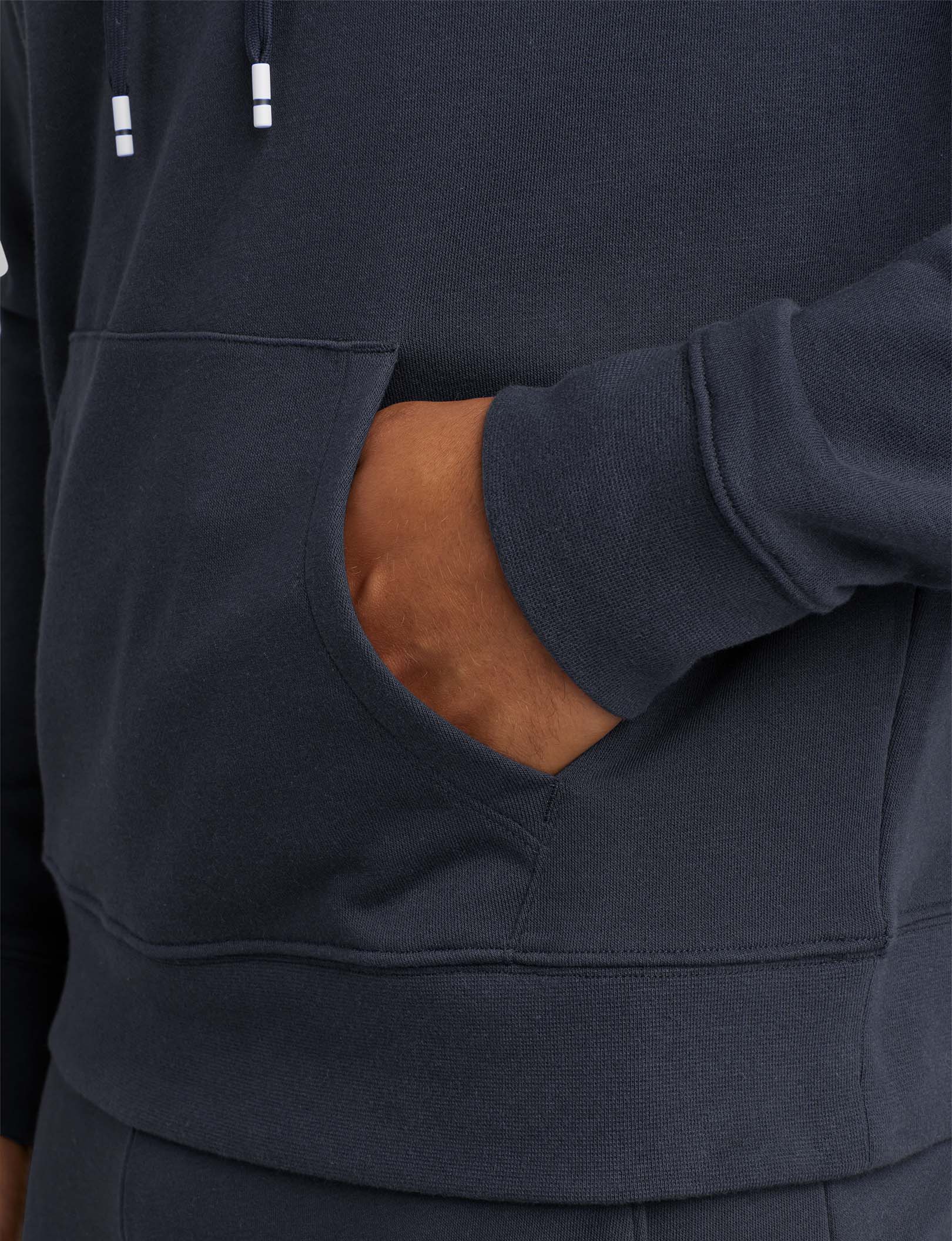 French Terry Hoodie for Men & Women - Soft & Comfortable Pullover Sweatshirt - Perfect for Casual Wear, Gym, and Lounge