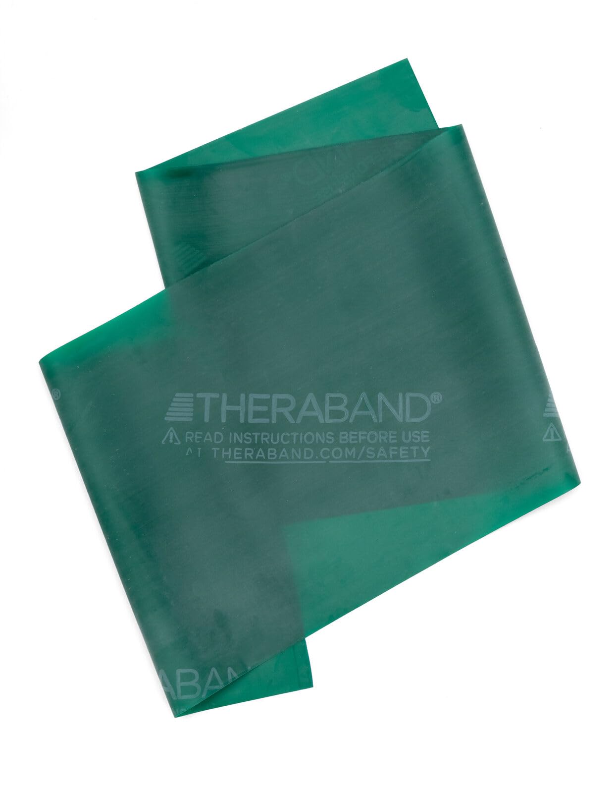 THERABAND Professional Latex Resistance Bands - 6 Ft Exercise Band for Strength Training, Physical Therapy, Pilates & Home Workouts - Heavy Duty Level 4 (Green) - Perfect for Full Body Toning, Muscle Recovery & Fitness Routines