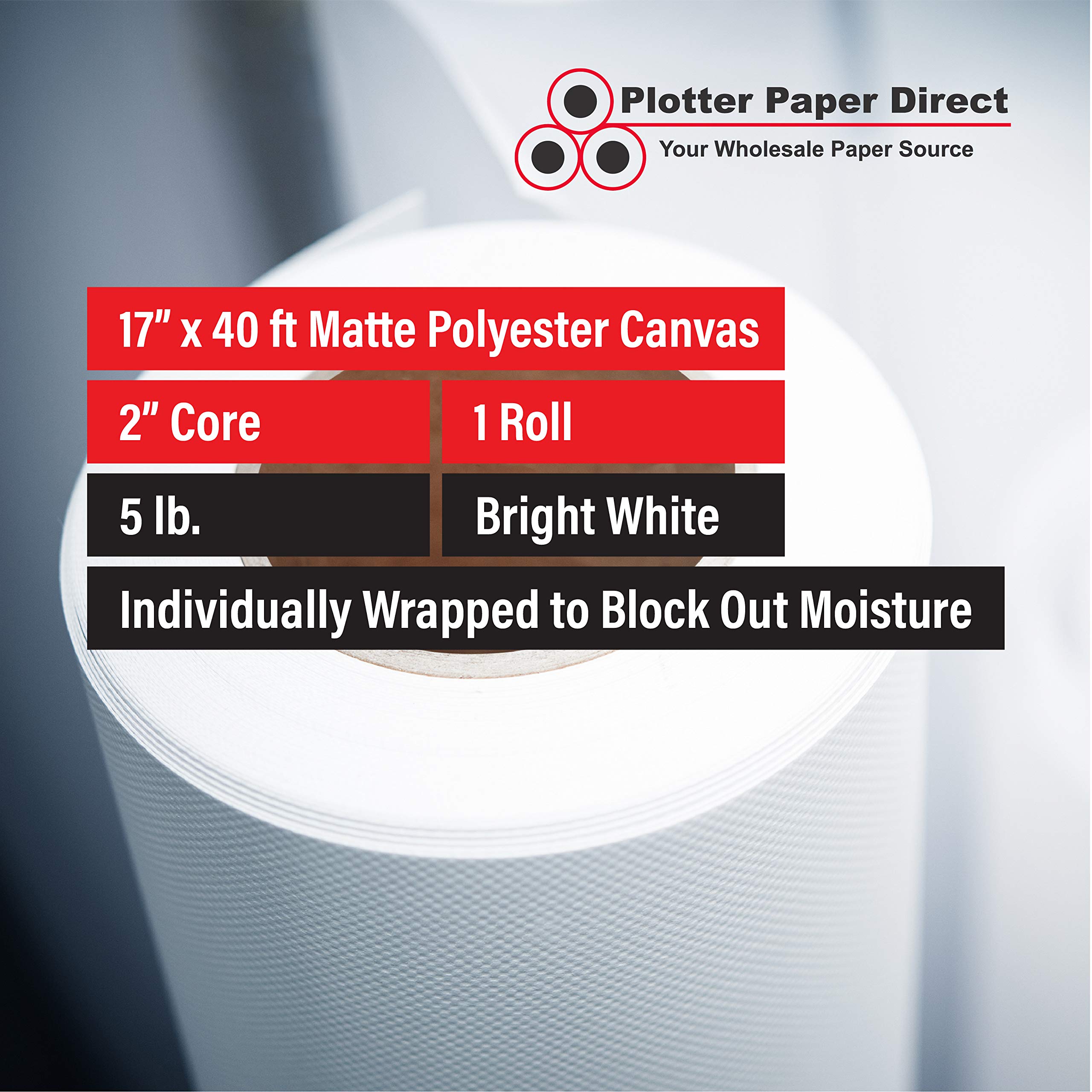 Premium Polyester Matte Canvas Roll 17