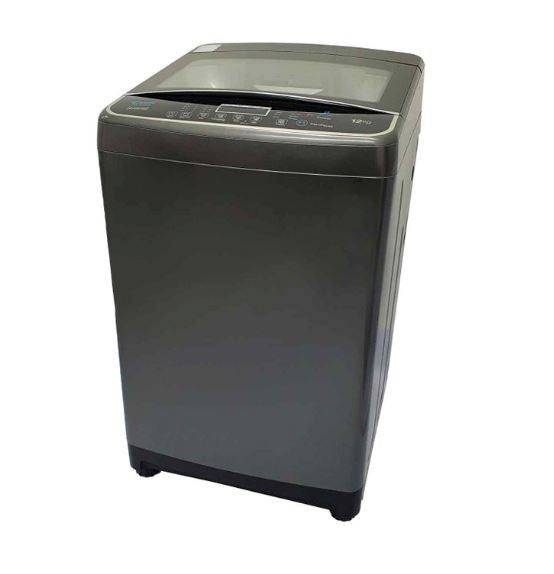 Candy CATL 6128 BVSI 12kg Top Load Washing Machine - Energy Efficient Laundry Solution for Apartments & Small Homes | Perfect for Daily Clothes & Bedding Washing Needs