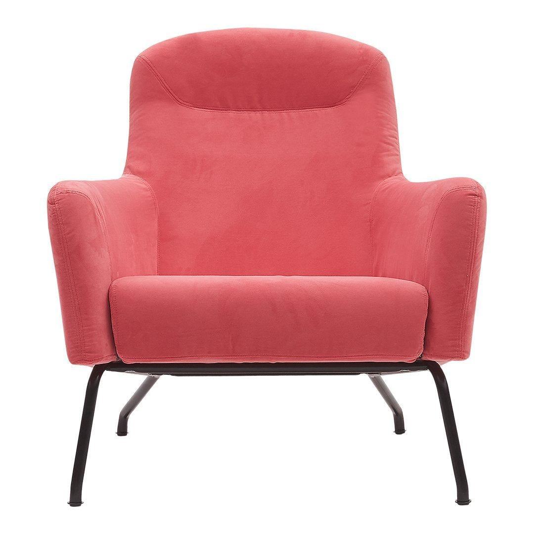Havana Low Chair - Modern Minimalist Lounge Chair for Living Room, Bedroom & Patio - Comfortable Accent Seating for Relaxing & Reading