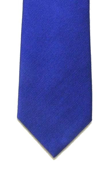 LA Smith Plain Royal Silk Tie for Men - Elegant & Luxurious Necktie for Weddings, Business & Formal Events