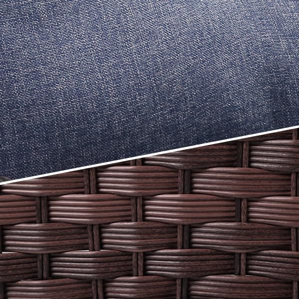 Brown /Navy Blue