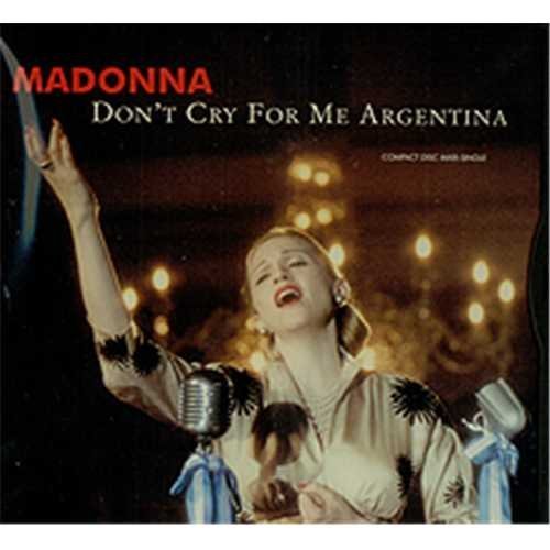 Madonna - Don't Cry for Me Argentina (1997 Single Edition Audio CD) | Collectible Music, Latin Pop, 90s Dance Hits | Perfect for Fans & Music Collectors