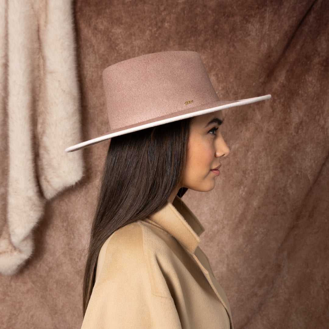 Stylish Harlowe Gradient Print Fedora Hat for Men & Women - Perfect for Outdoor Events, Parties, and Fashion Accessories