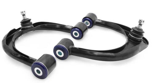 SuperPro TRC491 Front Upper Control Arm Set - Compatible with 2003-23 Toyota 4Runner, 2007-14 FJ Cruiser & 2010-22 Lexus GX460 | Heavy-Duty Suspension Upgrade for Off-Roading & Performance Driving