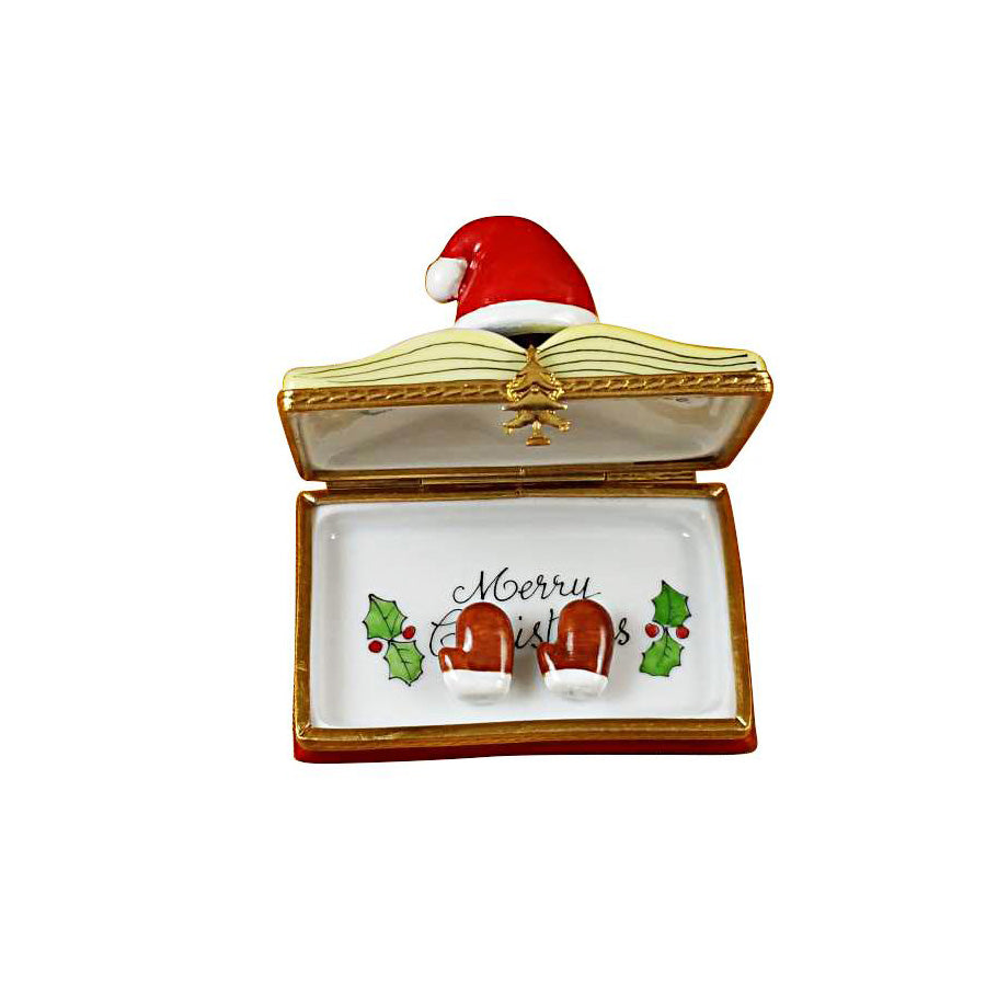 Christmas Stories Book Limoges Box - Classic Holiday Tales Collection for Adults & Kids - Perfect for Gift Giving, Holiday Decor & Cozy Reading by the Fireplace