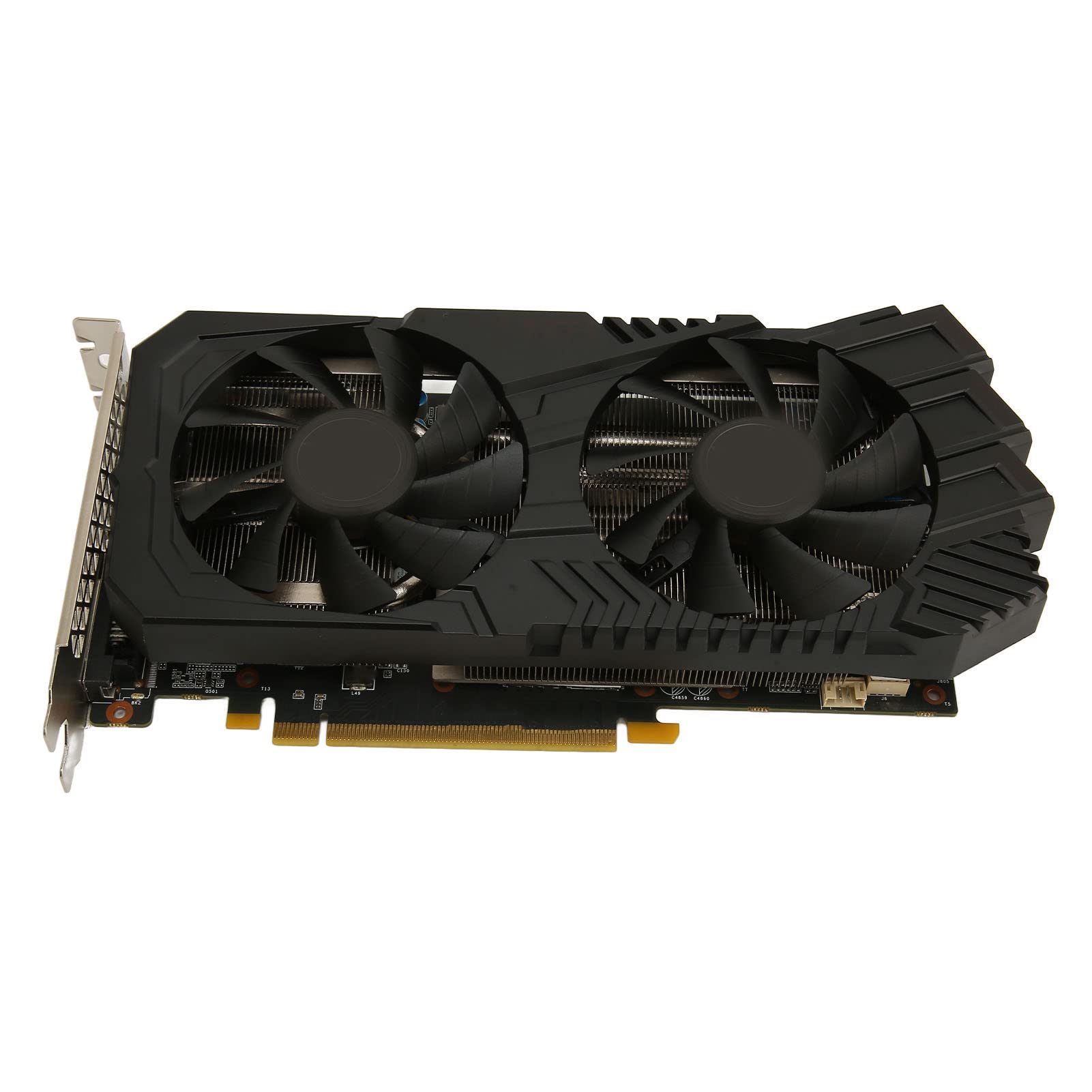 NVIDIA GeForce RTX 2060 SUPER 8GB GDDR6 256-bit Gaming Graphics Card with Dual Fans - 14000MHz Clock Speed, PCI Express 3.0, HDMI/DVI/DP Outputs - Plug & Play for PC Gaming, VR, 4K Video Editing & Streaming