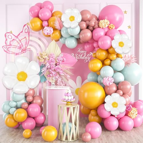 Pink Green Yellow