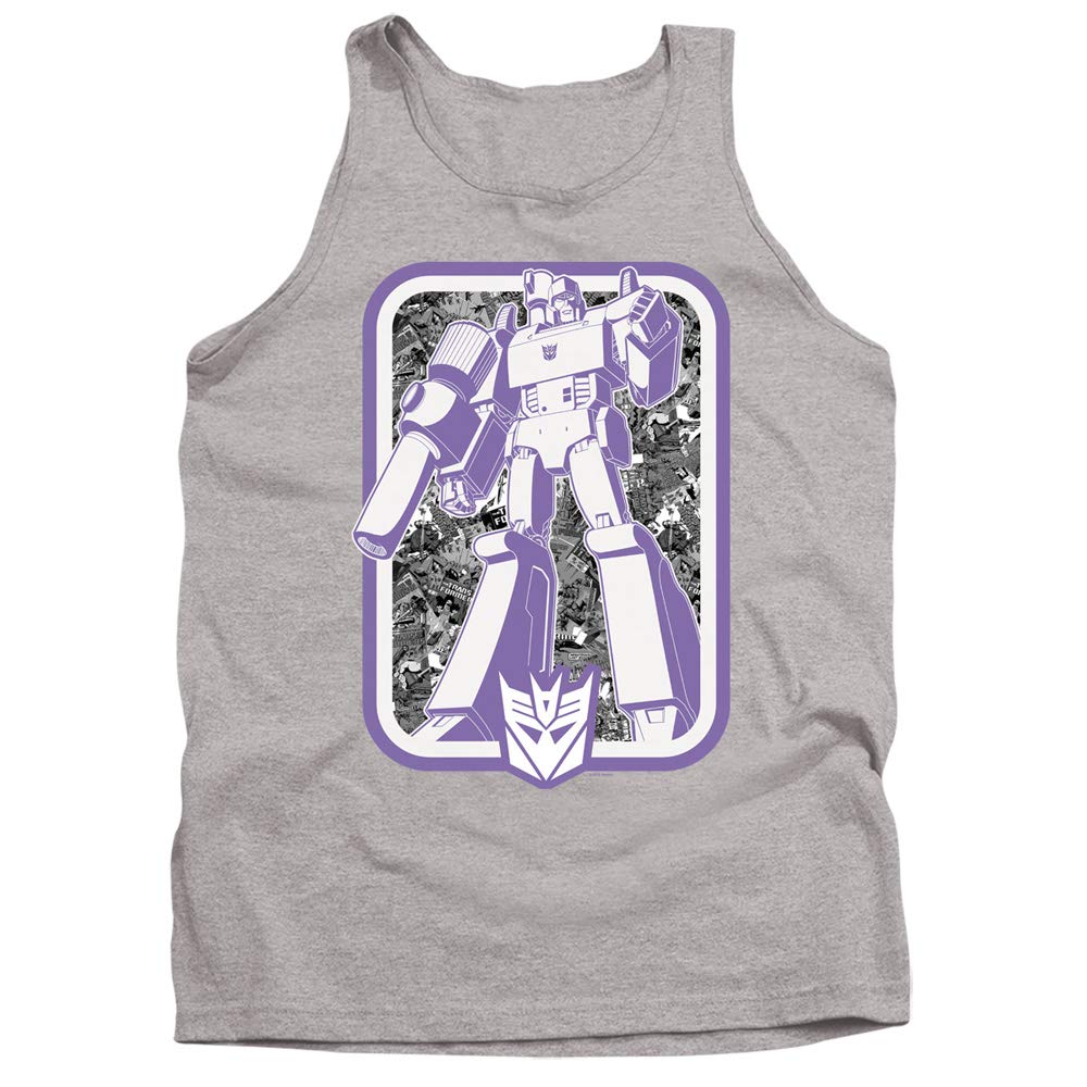 Transformers Decepticon Graphic Tank Top for Men & Women | Unisex Cotton Tee for Cosplay, Comic Con & Everyday Wear