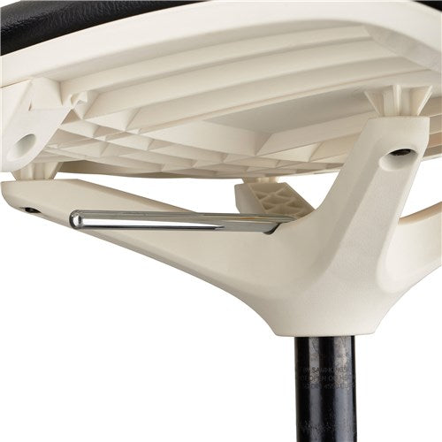 Safco 7014 Shell Extended Height Adjustable Office Chair - Ergonomic Design for Home & Office Workspaces, Perfect for Desks, Standing Workstations & Conference Rooms