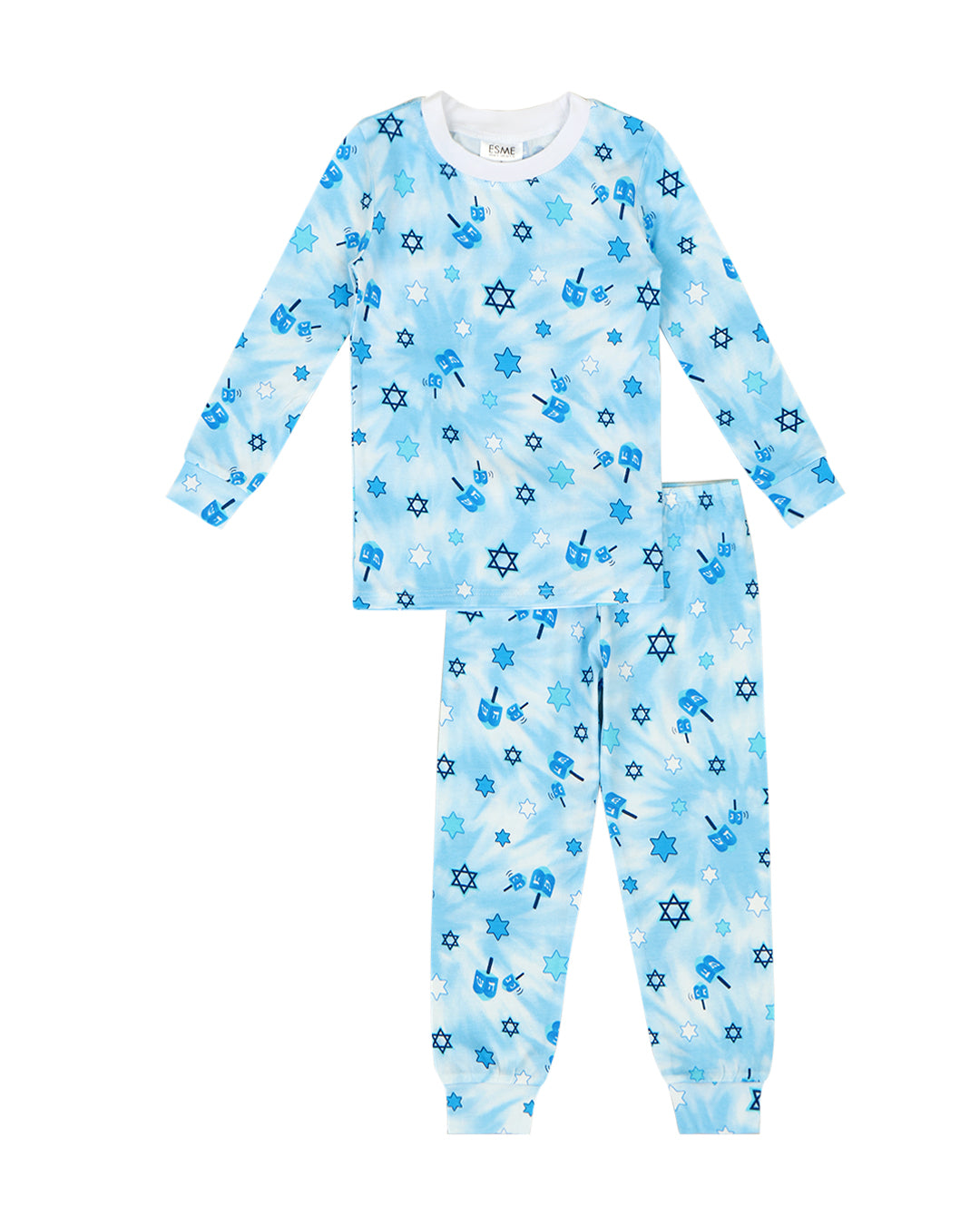 Hanukkah Dreidel Pajama Set for Kids - Soft & Comfortable Holiday Sleepwear - Perfect for Hanukkah Celebrations & Family Gatherings